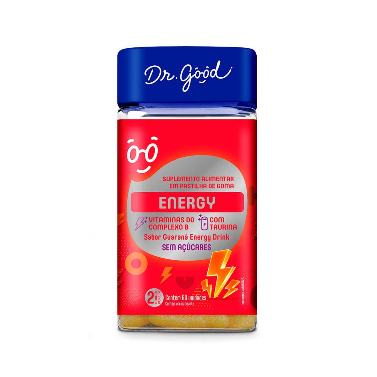 Suplemento Alimentar Dr. Good Energy com 60 Unidades Menor preço em Suplemento Alimentar Dr. Good Energy com 60 Unidades