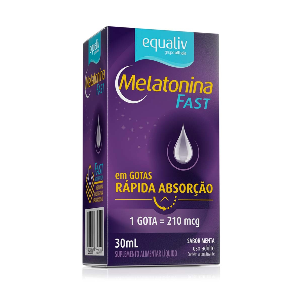 Suplemento Alimentar Equaliv Melatonina 210mcg com 30ml Menor preço em Suplemento Alimentar Equaliv Melatonina 210mcg com 30ml