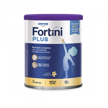 Suplemento Alimentar Fortini Plus Baunilha com 400g
