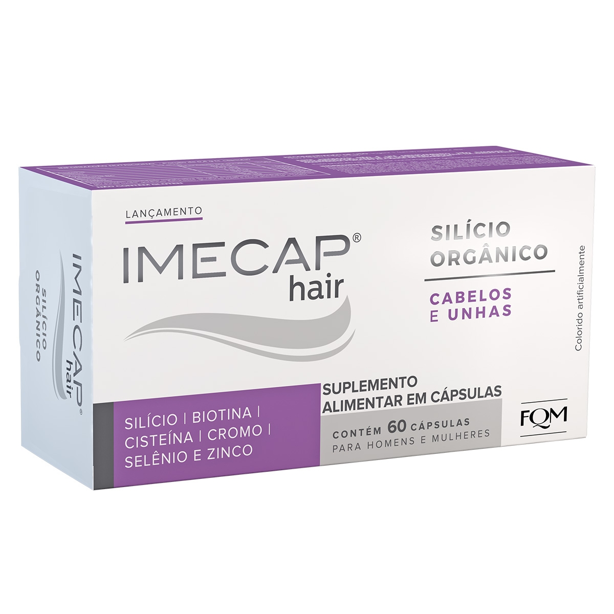 Suplemento Alimentar Imecap Hair Silício Orgânico 60 cápsulas 60 Cápsulas