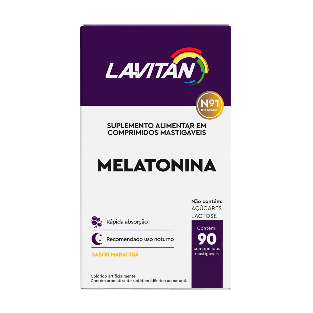 Suplemento Alimentar Lavitan Melatonina Maracujá 90 Comprimidos Menor preço em Suplemento Alimentar Lavitan Melatonina Maracujá 90 Comprimidos
