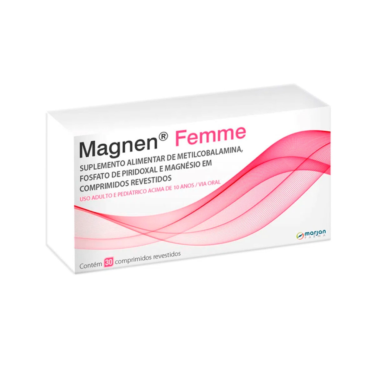 Suplemento Alimentar Magnen Femme com 30 Comprimidos Menor preço em Suplemento Alimentar Magnen Femme com 30 Comprimidos
