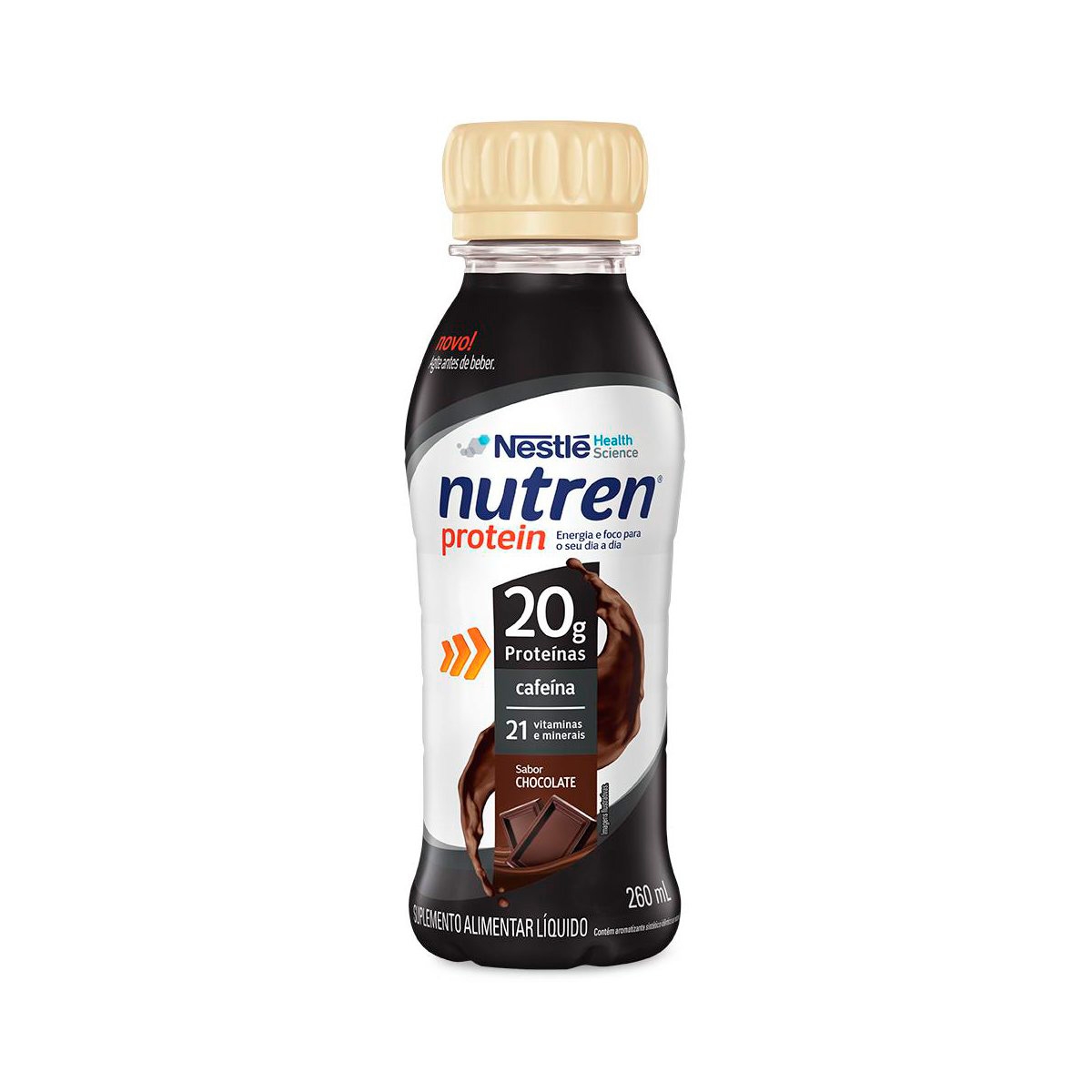 Suplemento Alimentar Nutren Protein Chocolate com 260ml