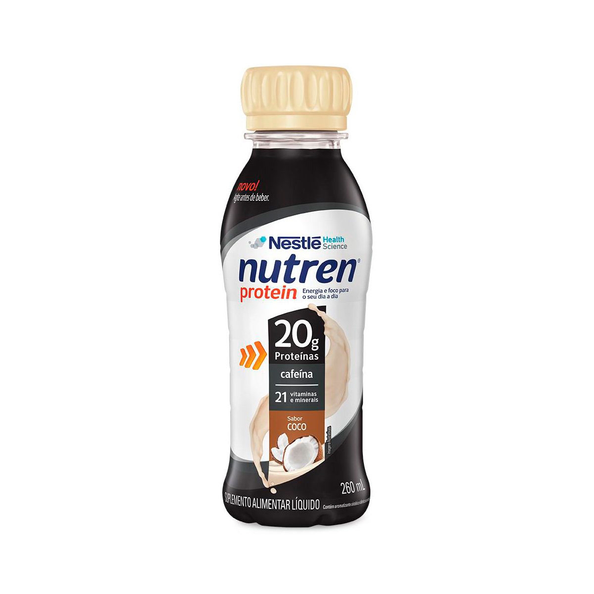 Suplemento Alimentar Nutren Protein Coco com 260ml