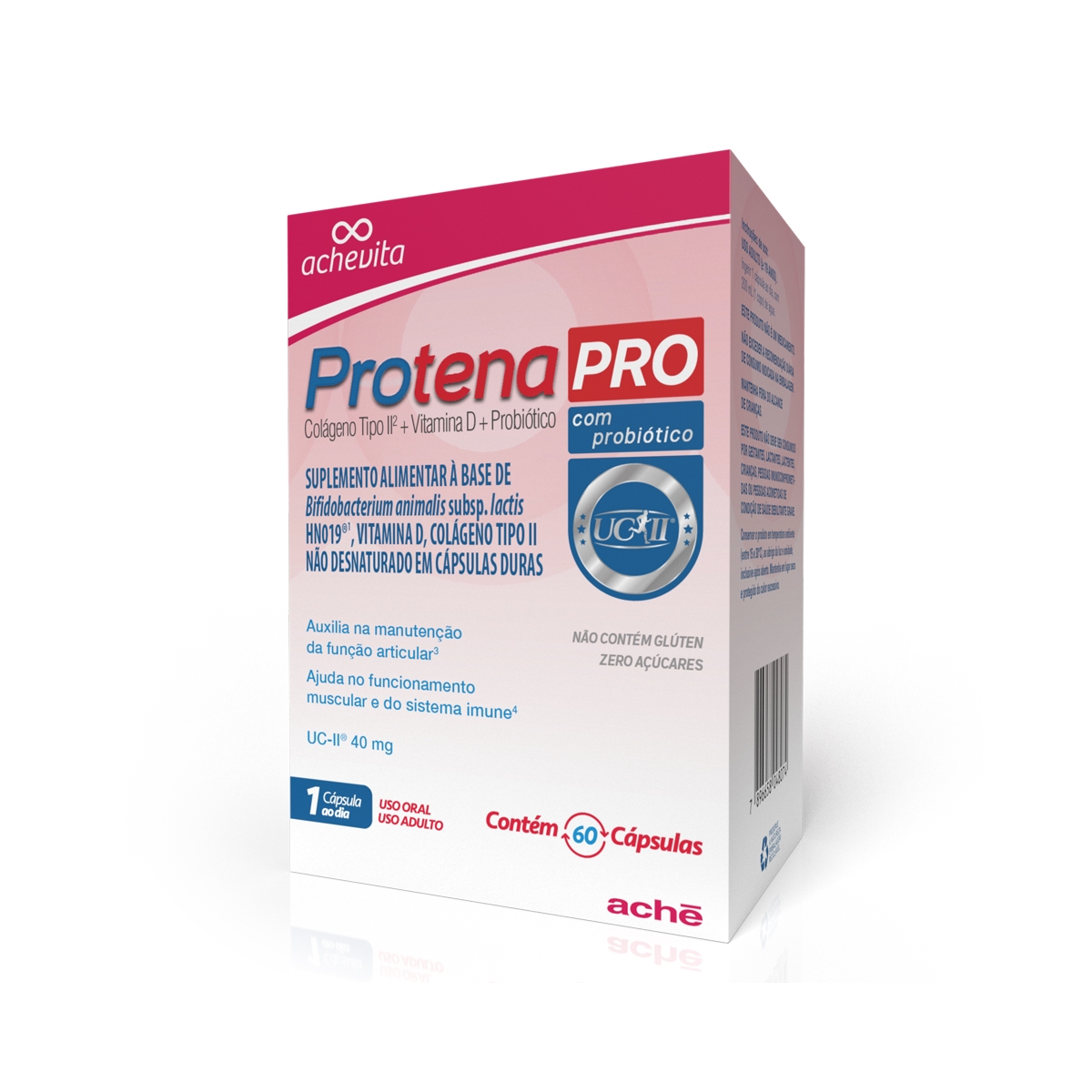 Protena Pro 60 cápsulas Suplemento Alimentar - Preço online | Droga Raia