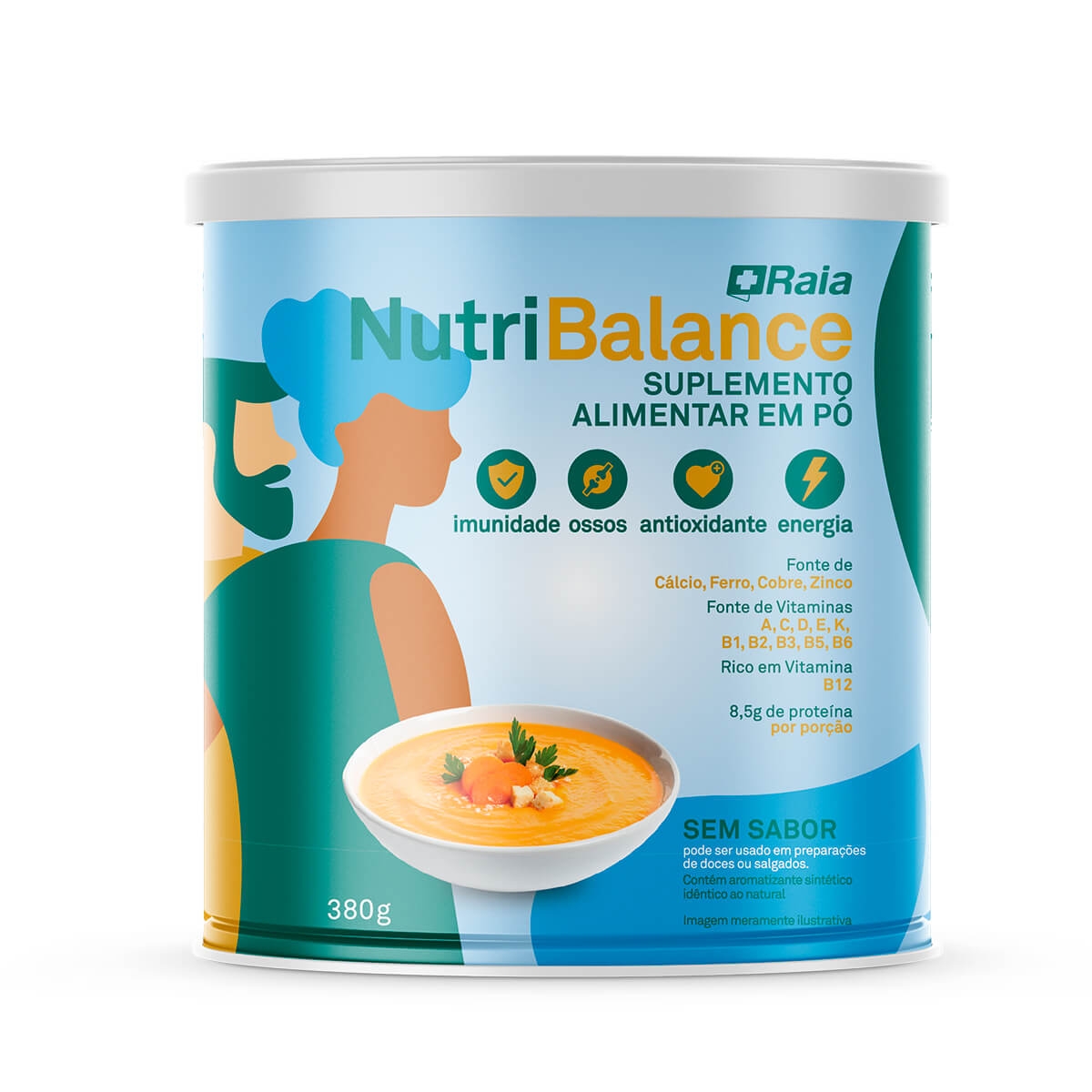 Suplemento Alimentar em Pó Nutri Balance Raia Sem Sabor 380g Menor preço em Suplemento Alimentar em Pó Nutri Balance Raia Sem Sabor 380g