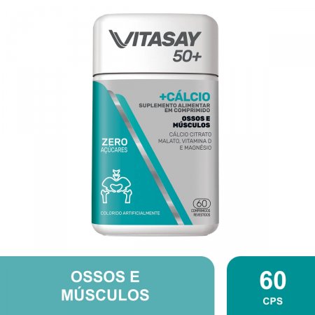 Suplemento Alimentar Vitasay 50+ Cálcio