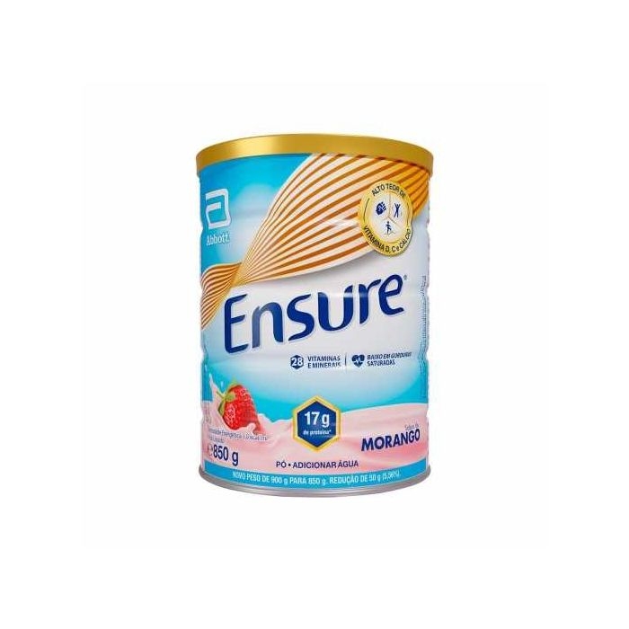 Suplemento Nutricional Ensure Morango com 850g é ruim? Suplemento Nutricional Ensure Morango com 850g é boa?