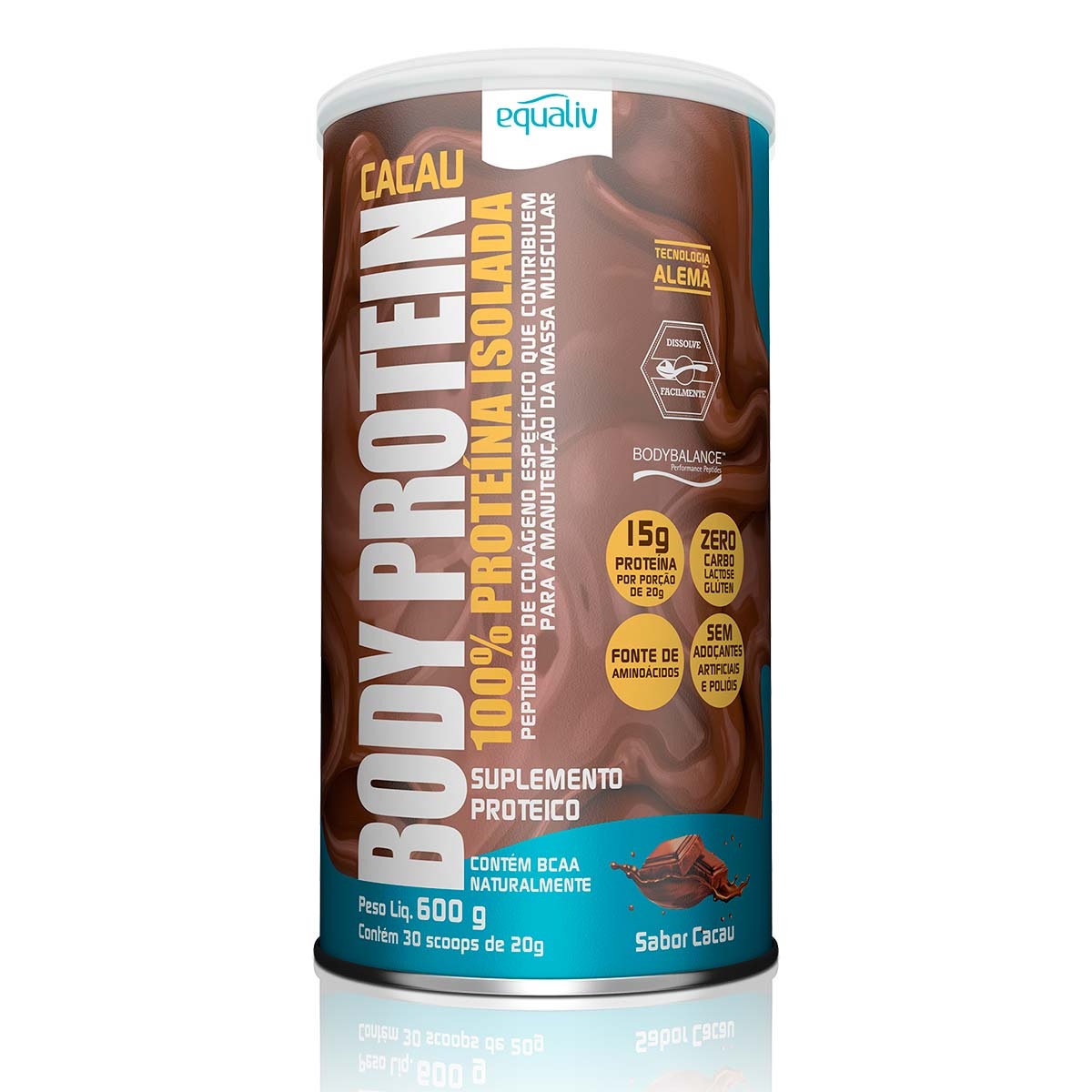 Suplemento Proteico Body Protein Equaliv Cacau 600g