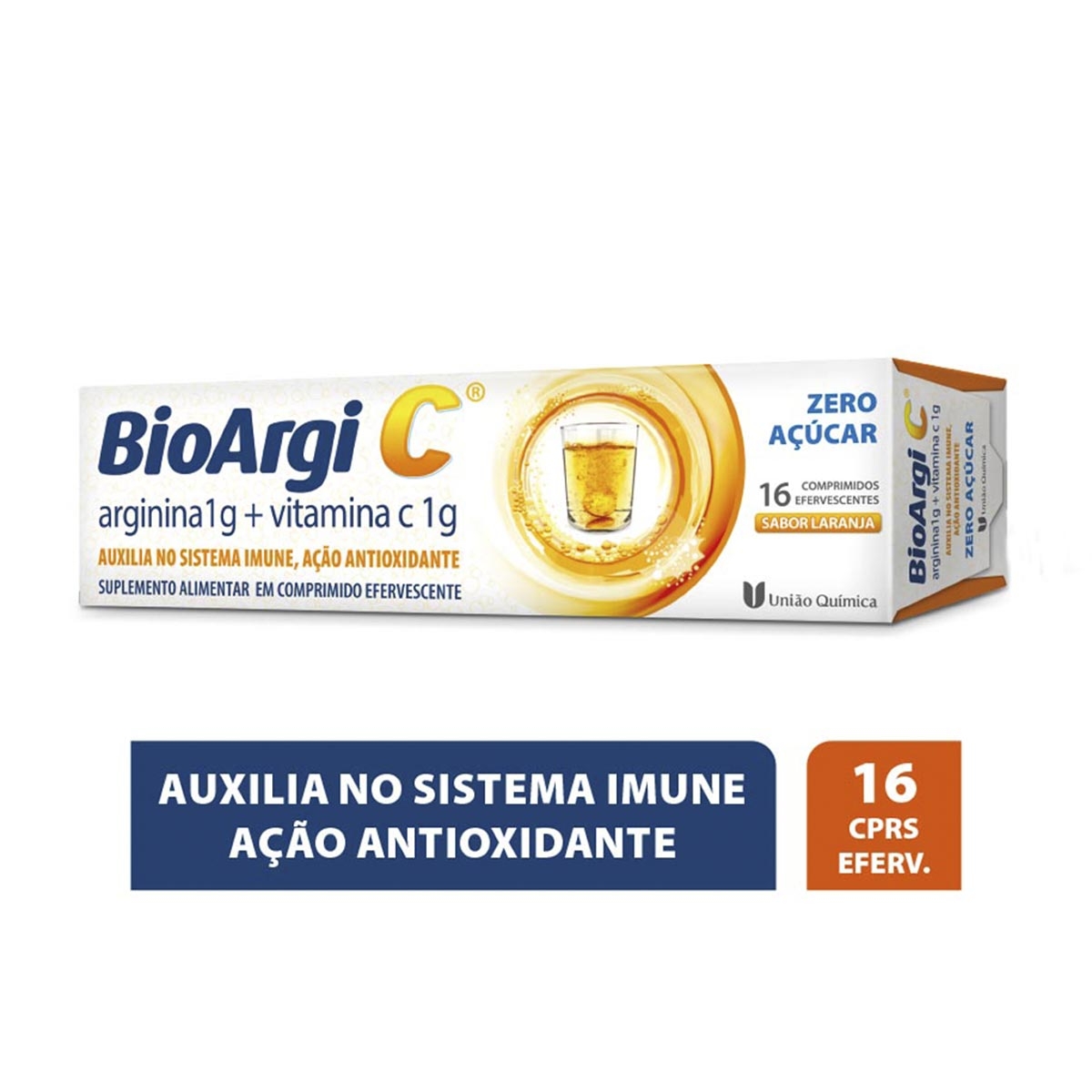 Suplemento Vitamínico Bioargi C 1000mg com 16 comprimidos