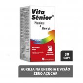Suplemento Vitamínico Mineral Vita Sênior com 30 cápsulas