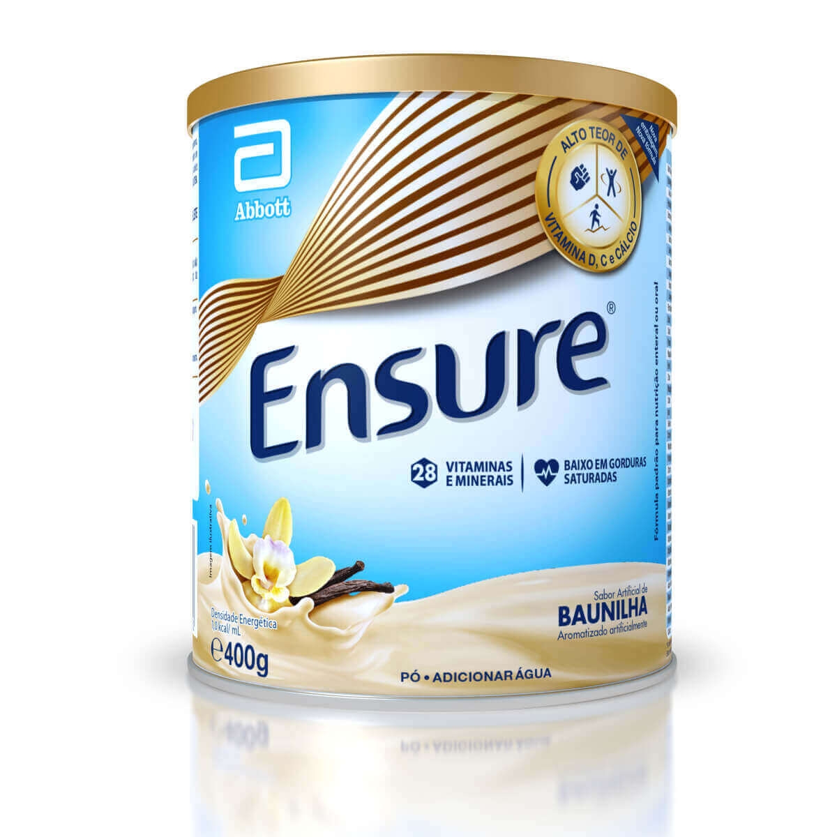 Suplemento Nutricional Ensure Sabor Baunilha Com 400g Droga Raia