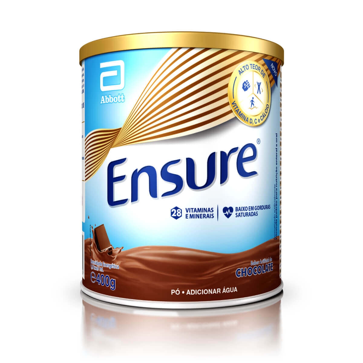 Suplemento Nutricional Ensure Sabor Chocolate 400g