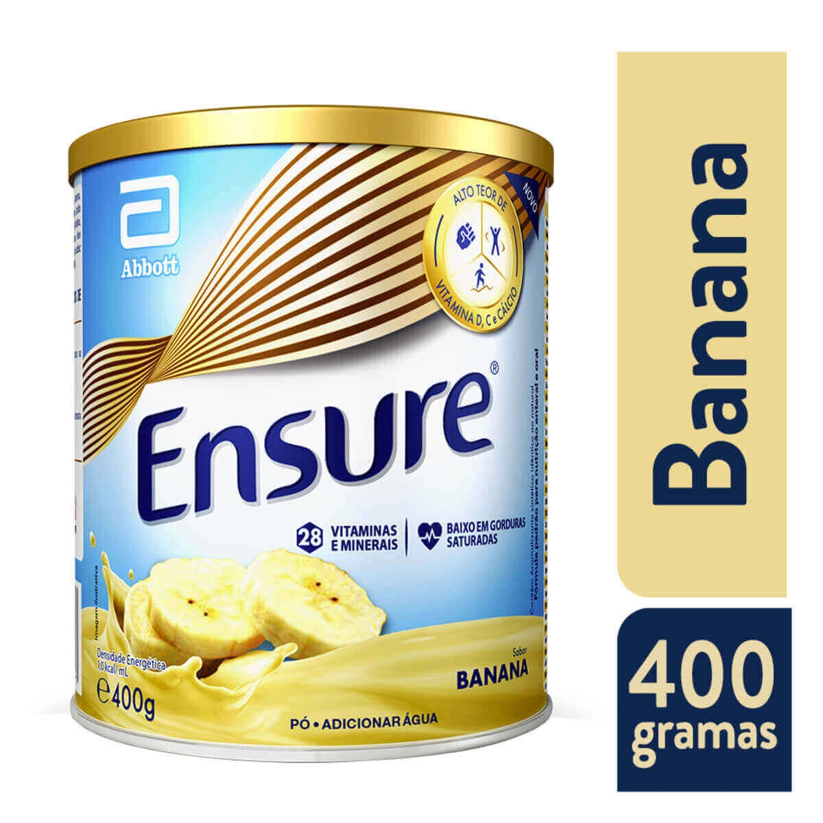 Suplemento Nutricional Ensure Sabor Banana com 400g Menor preço em Suplemento Nutricional Ensure Sabor Banana com 400g