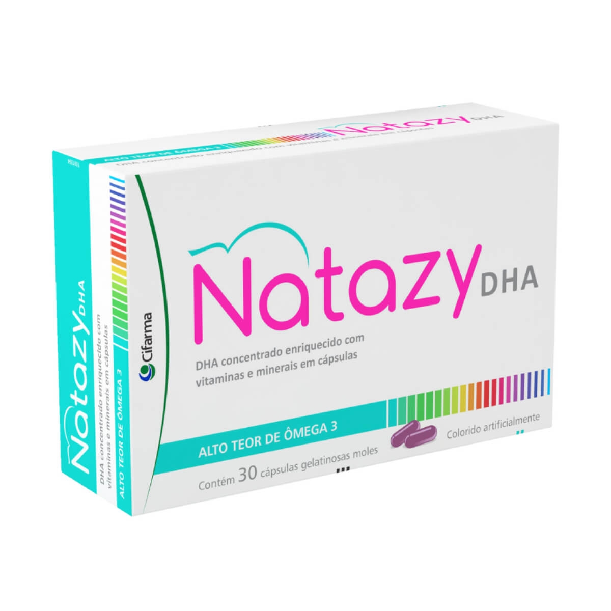 Suplemento Vitaminico Natazy DHA 30 Cápsulas Gelatinosas Moles