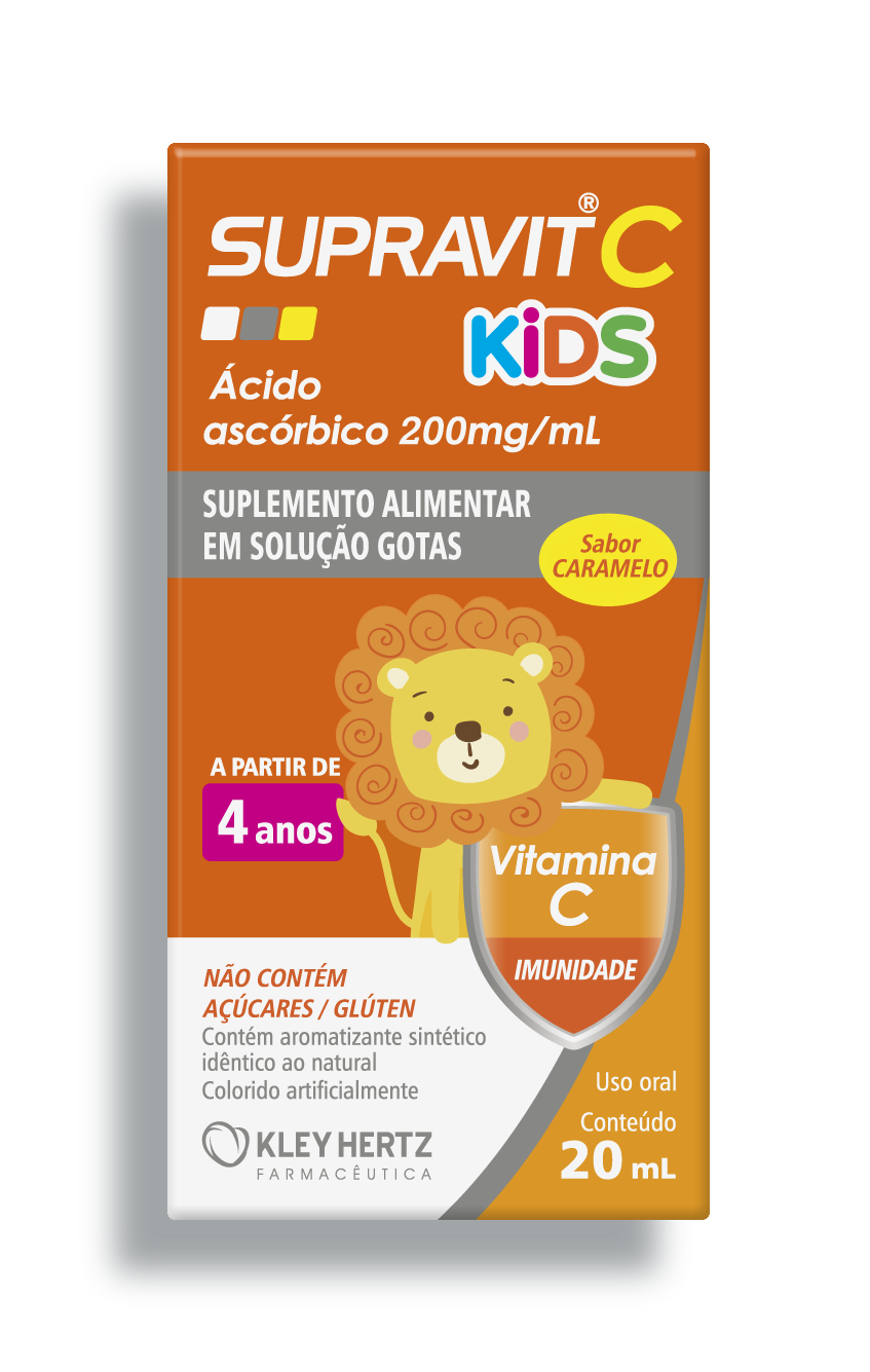 Vitamina C Supravit C Kids 200mg/ml Gotas 20ml