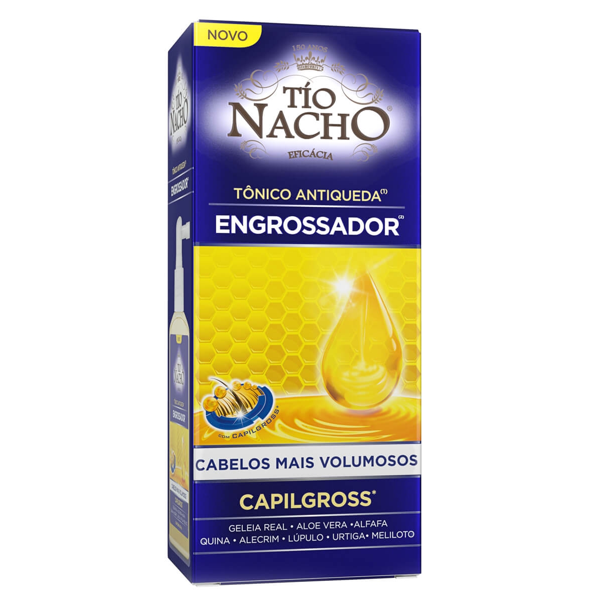 Spray Tônico Antiqueda Tio Nacho Engrossador 120ml
