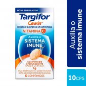 Vitamina C Efervescente Targifor Cewin 1g - 10 comprimidos