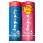 Kit Tenys Pé Talco Desodorante para os Pés com 2 unidades: Original + Woman