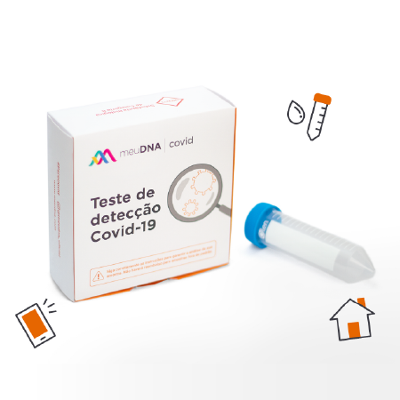 Teste Covid MeuDNA PCR-LAMP Autocoleta de Saliva com 1 unidade Menor preço em Teste Covid MeuDNA PCR-LAMP Autocoleta de Saliva com 1 unidade