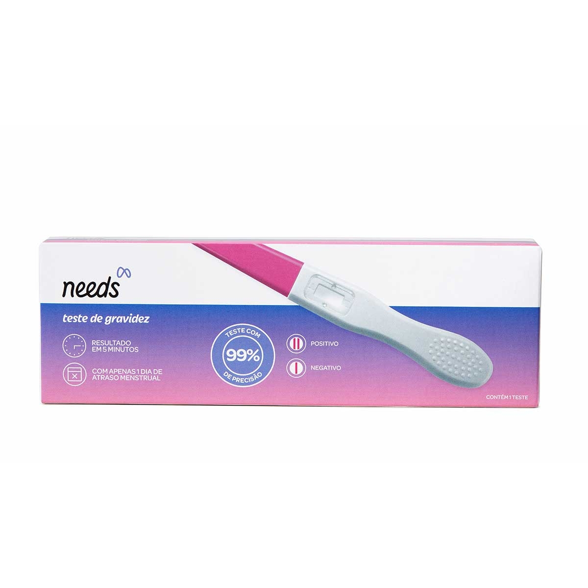 Teste De Gravidez Needs Em Caneta Com 1 Unidade Droga Raia Teste De Gravidez Needs Em Caneta Com 1 Unidade Droga Raia