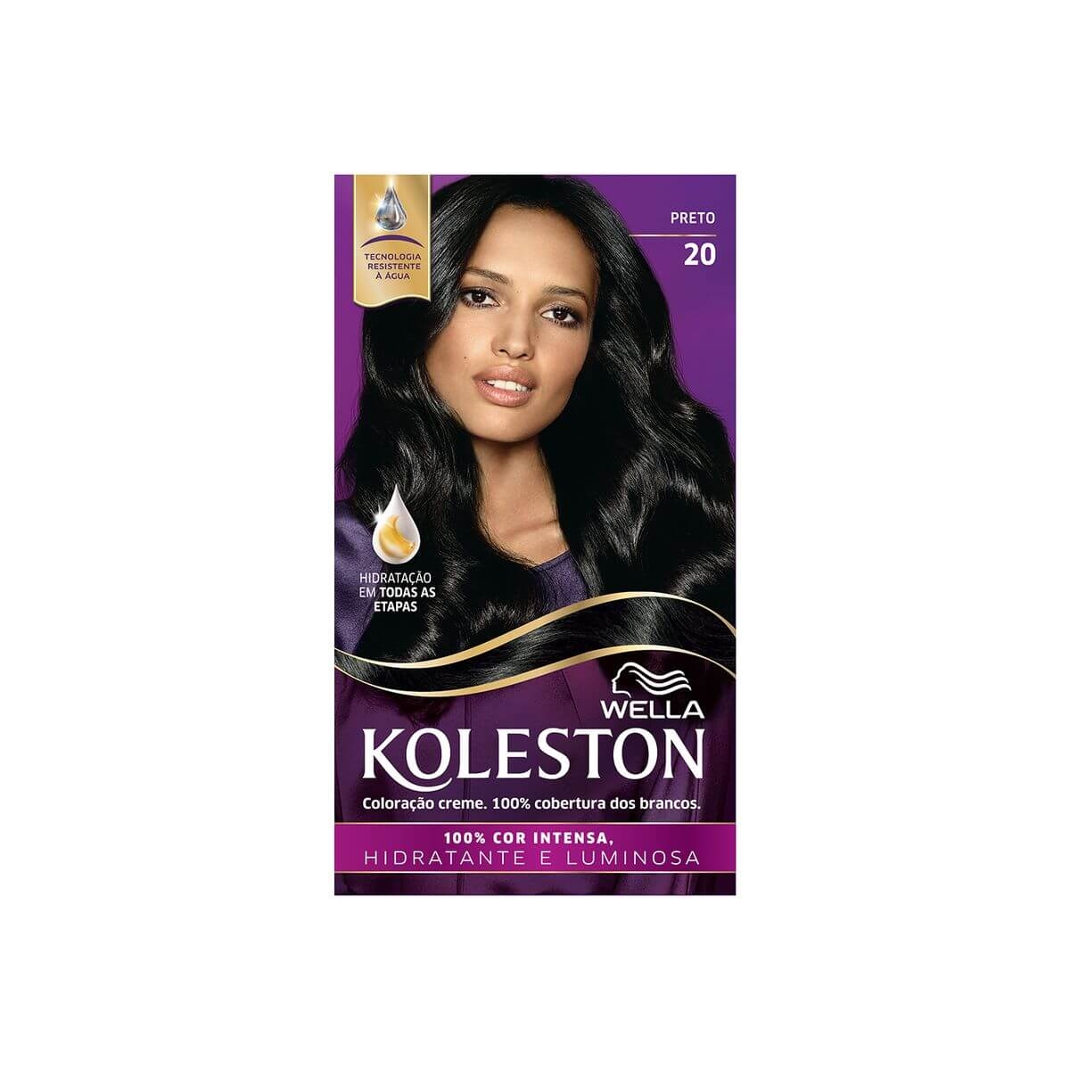 Tintura Creme Koleston Nº20 Preto 1 Unidade Menor preço em Tintura Creme Koleston Nº20 Preto 1 Unidade