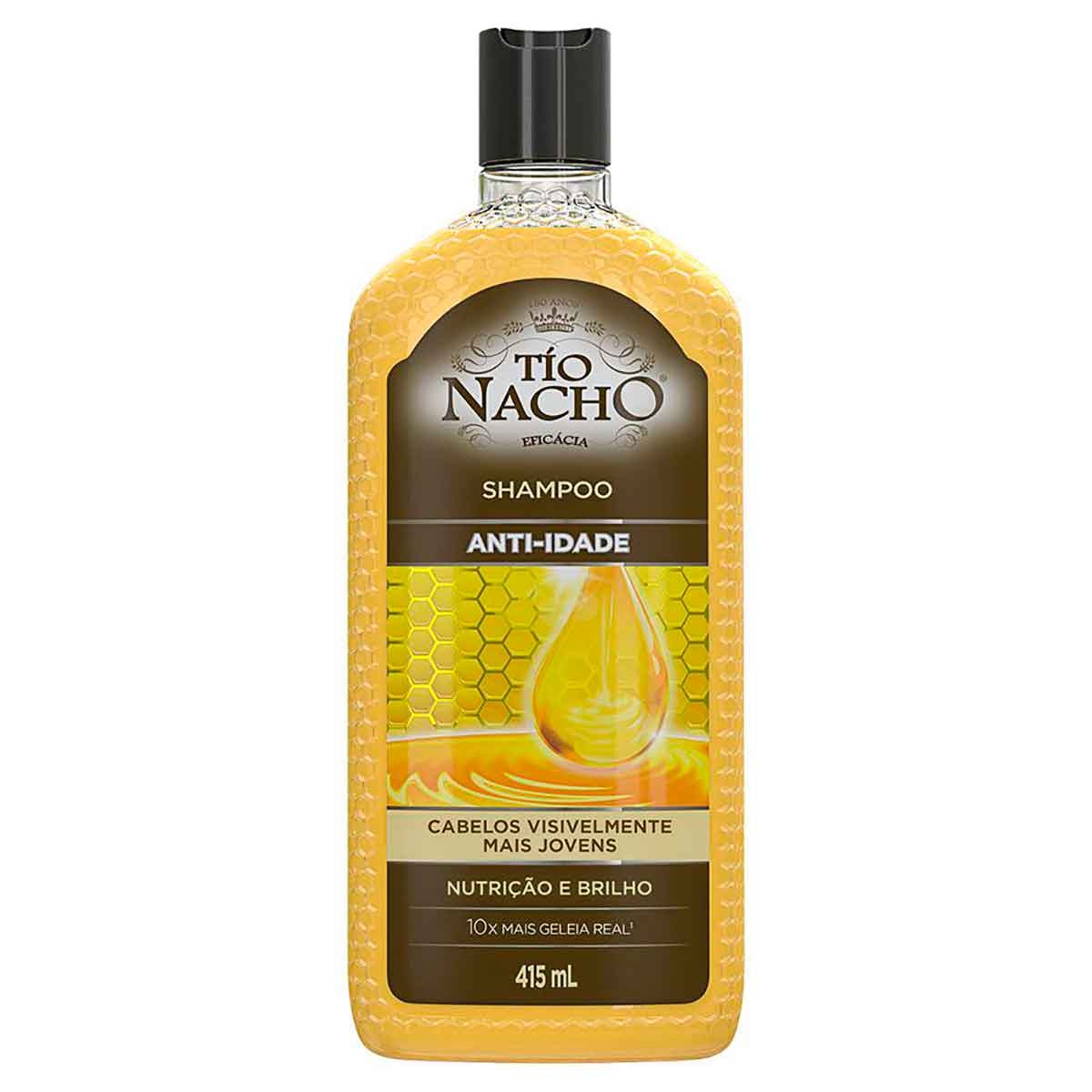 Shampoo Tio Nacho Anti-Idade com 415ml
