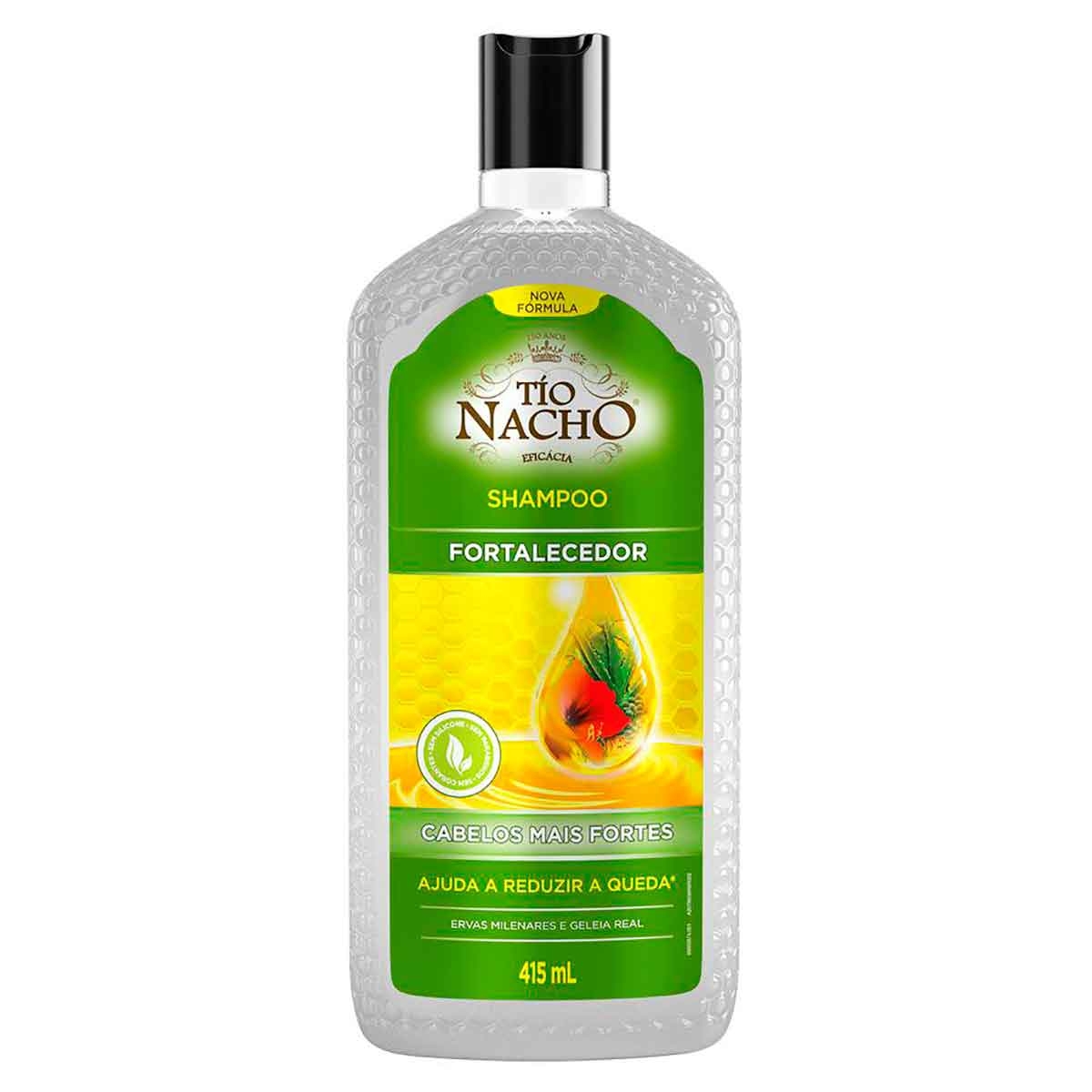 Shampoo Tio Nacho Fortalecedor Ervas Milenares com 415ml