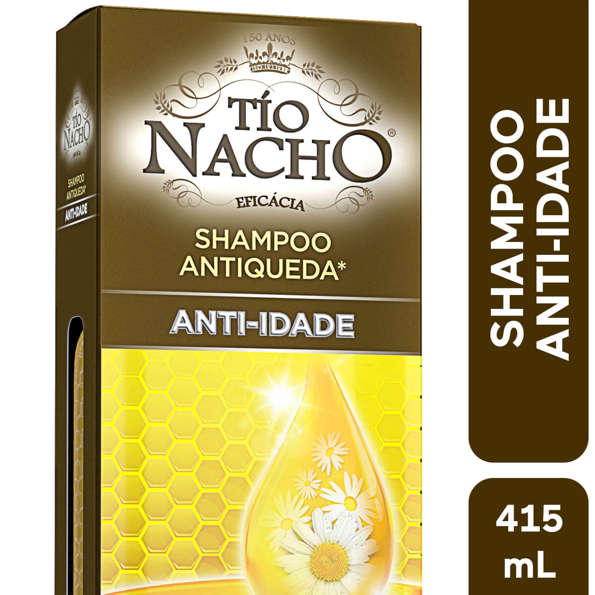 Shampoo Tio Nacho Antiqueda e Anti-Idade com 415ml Menor preço em Shampoo Tio Nacho Antiqueda e Anti-Idade com 415ml