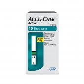 Tiras para Medir a Glicemia Accu-Chek Active com 10 unidades
