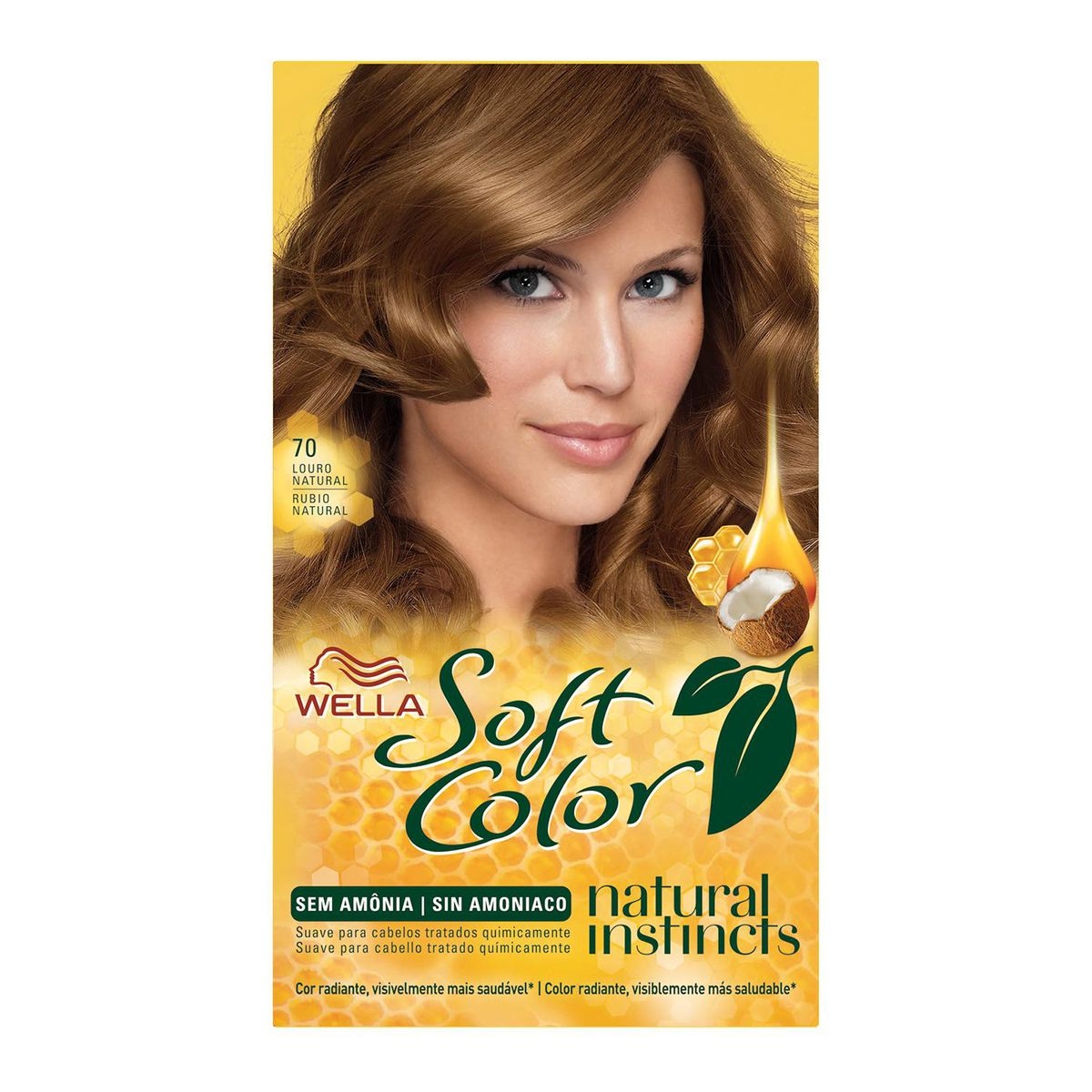 Coloração Wella Soft Color Nº70 Louro Natural 1 Unidade