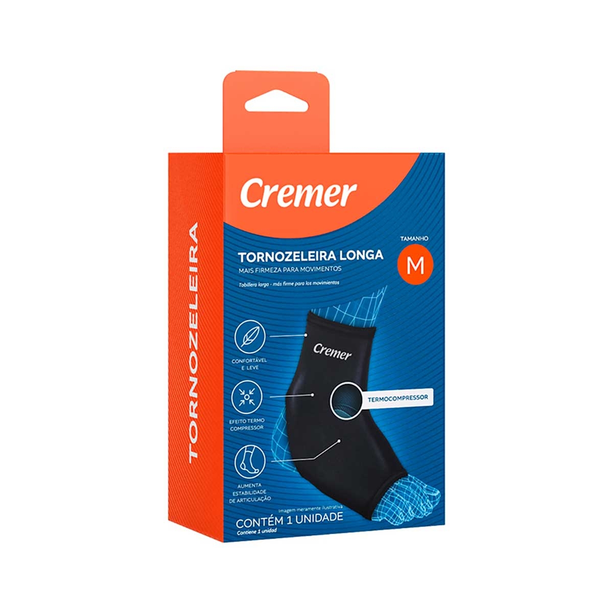 Tornozeleira Longa Cremer Neo Tamanho M - 1 Unidade Menor preço em Tornozeleira Longa Cremer Neo Tamanho M - 1 Unidade