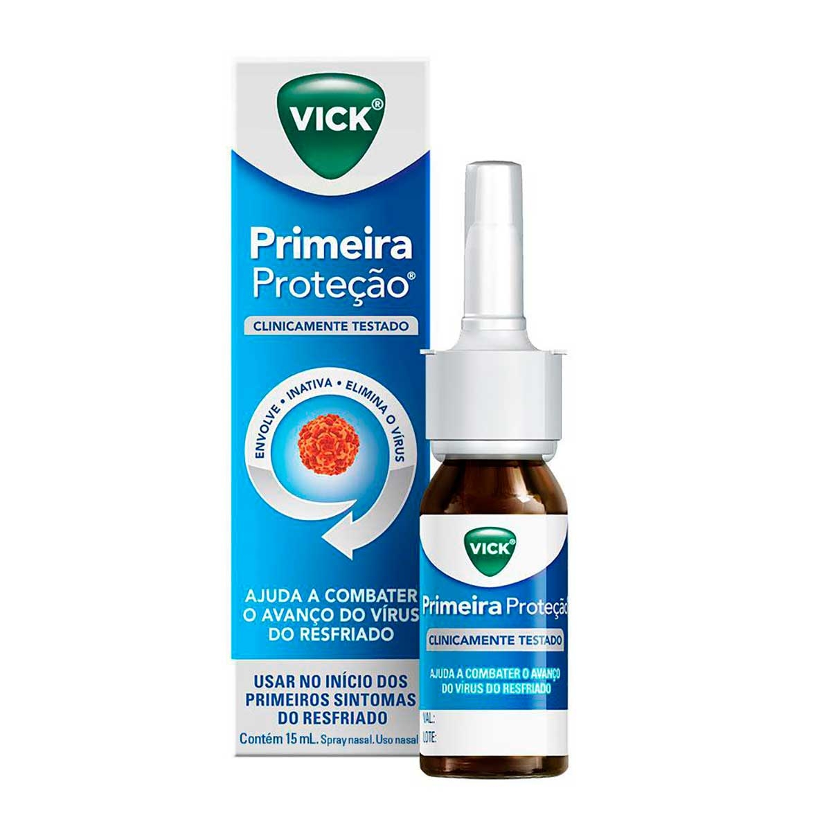 Vick Primera Protecao Spray Nasal Com 15ml Droga Raia Vick Primera Protecao Spray Nasal Com 15ml Droga Raia