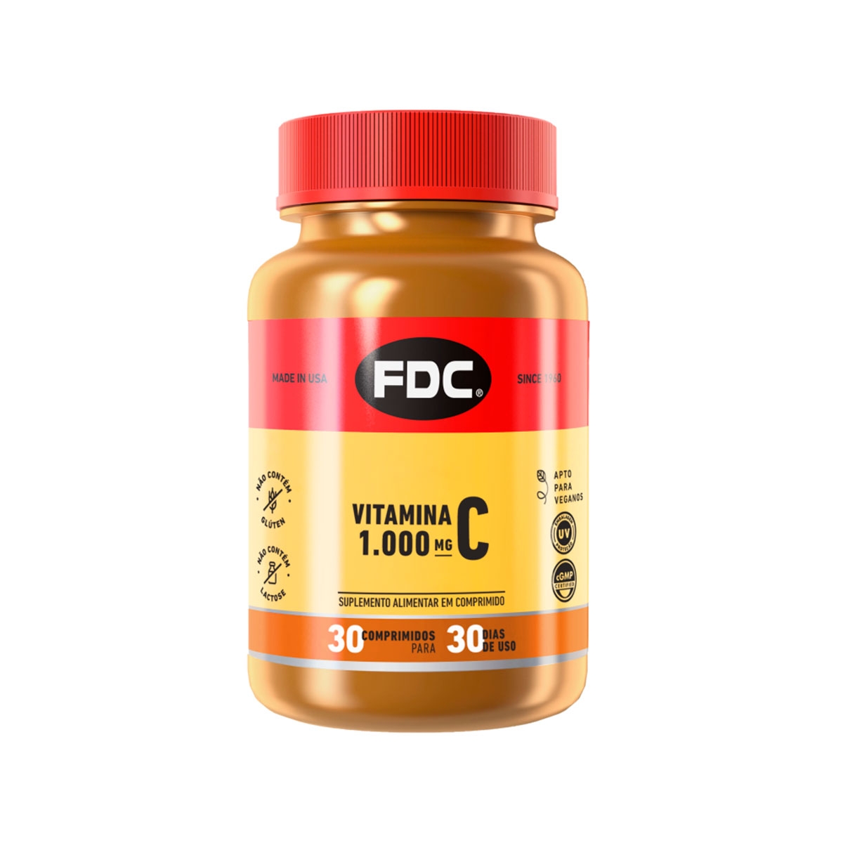 Vitamina C 1000mg FDC com 30 Comprimidos