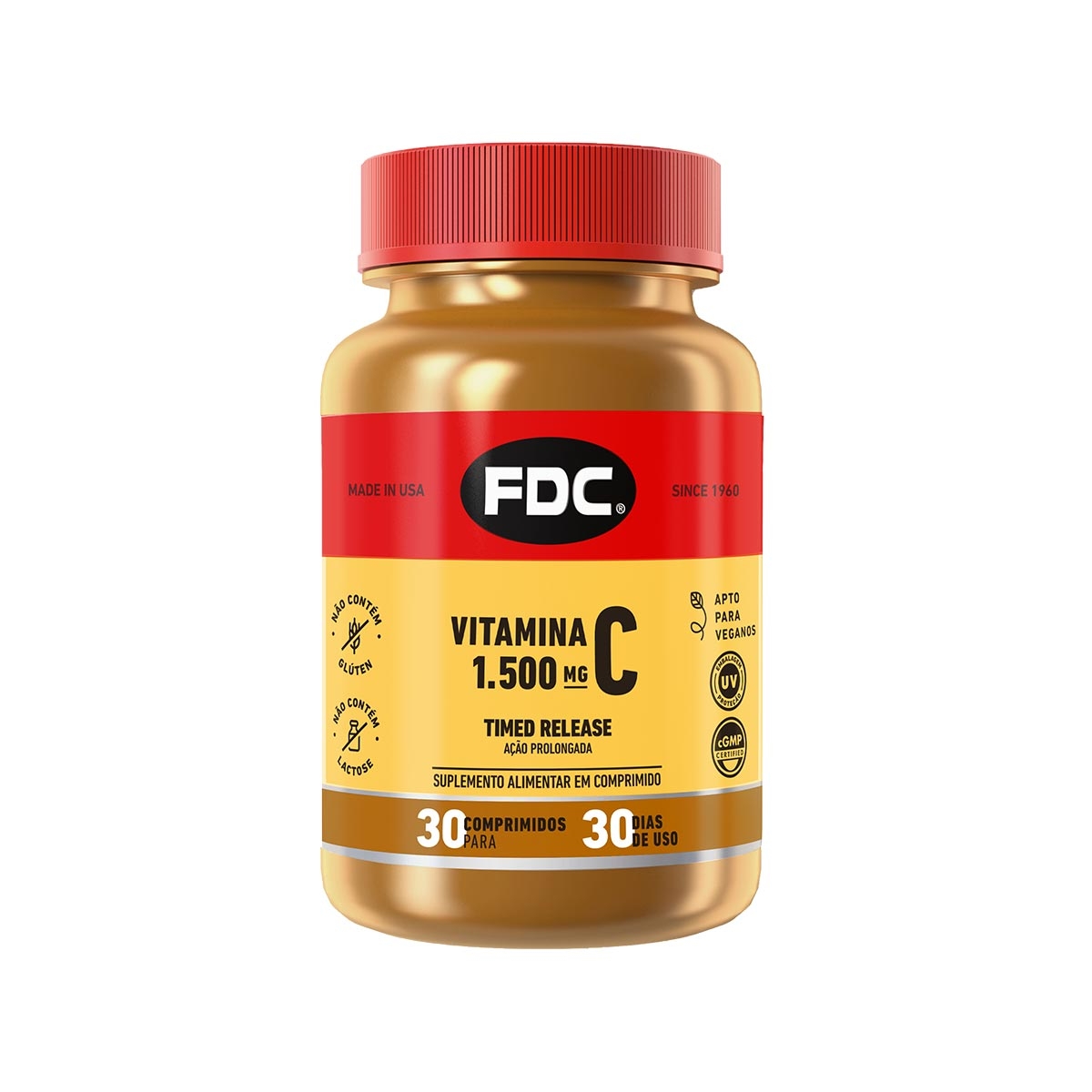 Vitamina C 1500mg Timed Release