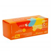 Vitamina C 1G Raia Laranja 10 Comprimidos Efervescentes