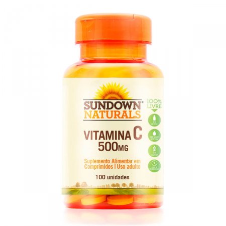 Vitamina C 500mg Sundown com 100 Comprimidos | Foto 1