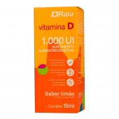 Vitamina D 1.000UI Raia Sabor Limão Gotas 10ml