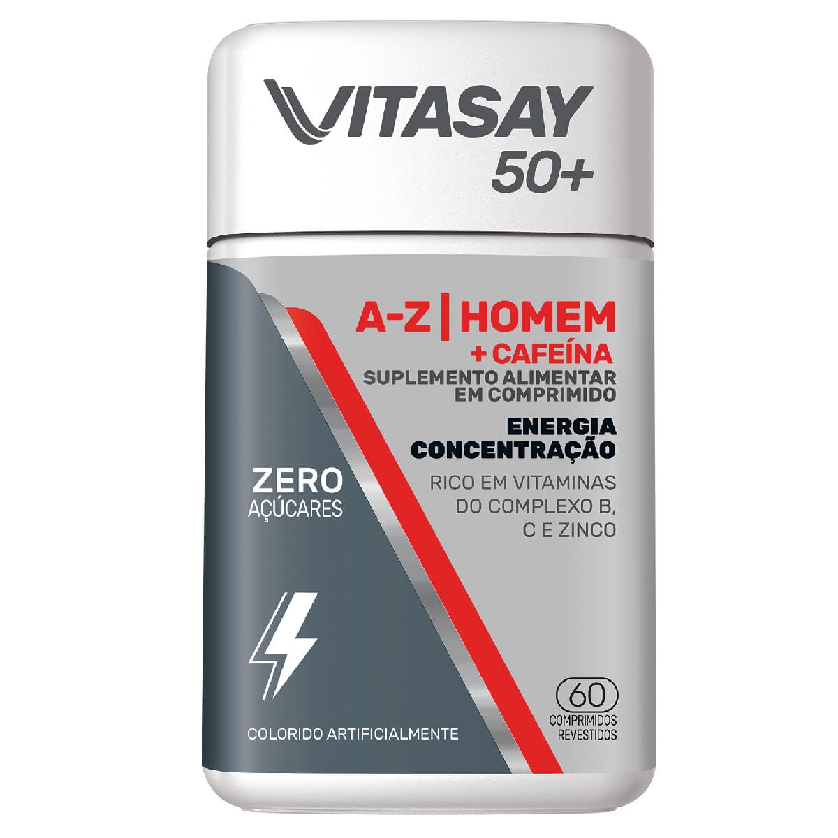 Suplemento Alimentar Vitasay 50+ Homem A-Z com 60 comprimidos Menor preço em Suplemento Alimentar Vitasay 50+ Homem A-Z com 60 comprimidos