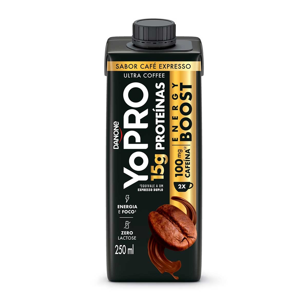 YoPro Energy Boost Ultra Coffee 15g Café Expresso 250ml: Oferta | Droga ...