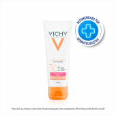 Protetor Solar Facial Vichy Capital Soleil UV-Glow Cor Clara a Média Clara FPS 60 com 40g