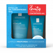 Kit Gel de Limpeza Facial La Roche-Posay Effaclar Concentrado 150g + 40g