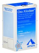 Oto-Xilodase Cloridrato de Lidocaína 50mg + Sulfato de Neomicina 5mg + Hialuronidase 100 UTR Solução Otológica 8ml