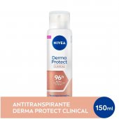Desodorante Nivea Clinical Derma Protect Feminino Aerosol Antitranspirante 150ml