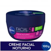 Creme Hidratante Facial Noturno Nivea 100g