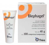 Gel para Higiene para Área dos Olhos com Ação Demaquilante Blephagel 40g
