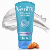 Creme Protetor para Depilação Gillette Venus Suavidade e Maciez 150ml