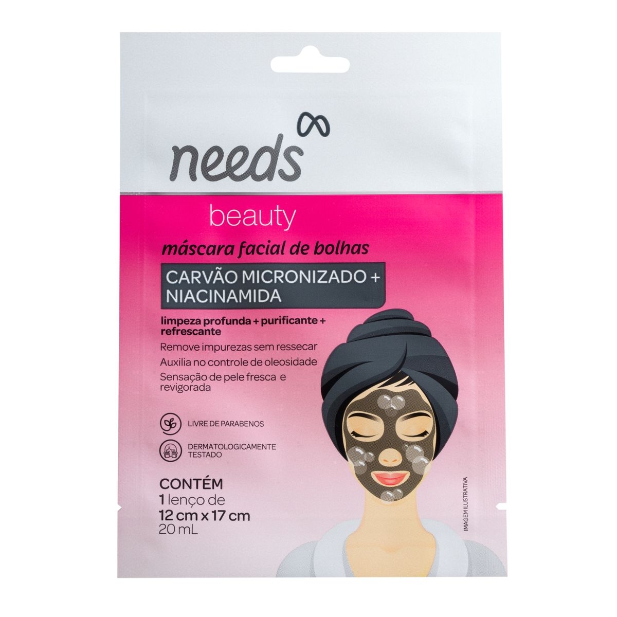 Compre agora Máscara Facial Needs Beauty Colágeno em oferta