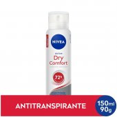 Desodorante Nivea Active Dry Comfort 72h Antitranspirante Aerosol 150ml