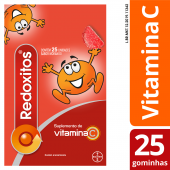 Vitamina C Redoxitos Morango com 25 Gomas